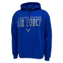 Load image into Gallery viewer, United States Air Force Stamp Logo Hood (Royal)