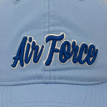 Load image into Gallery viewer, Air Force Ladies Script Hat (Light Blue)
