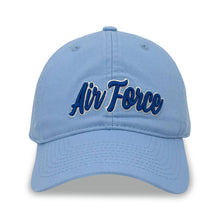 Load image into Gallery viewer, Air Force Ladies Script Hat (Light Blue)