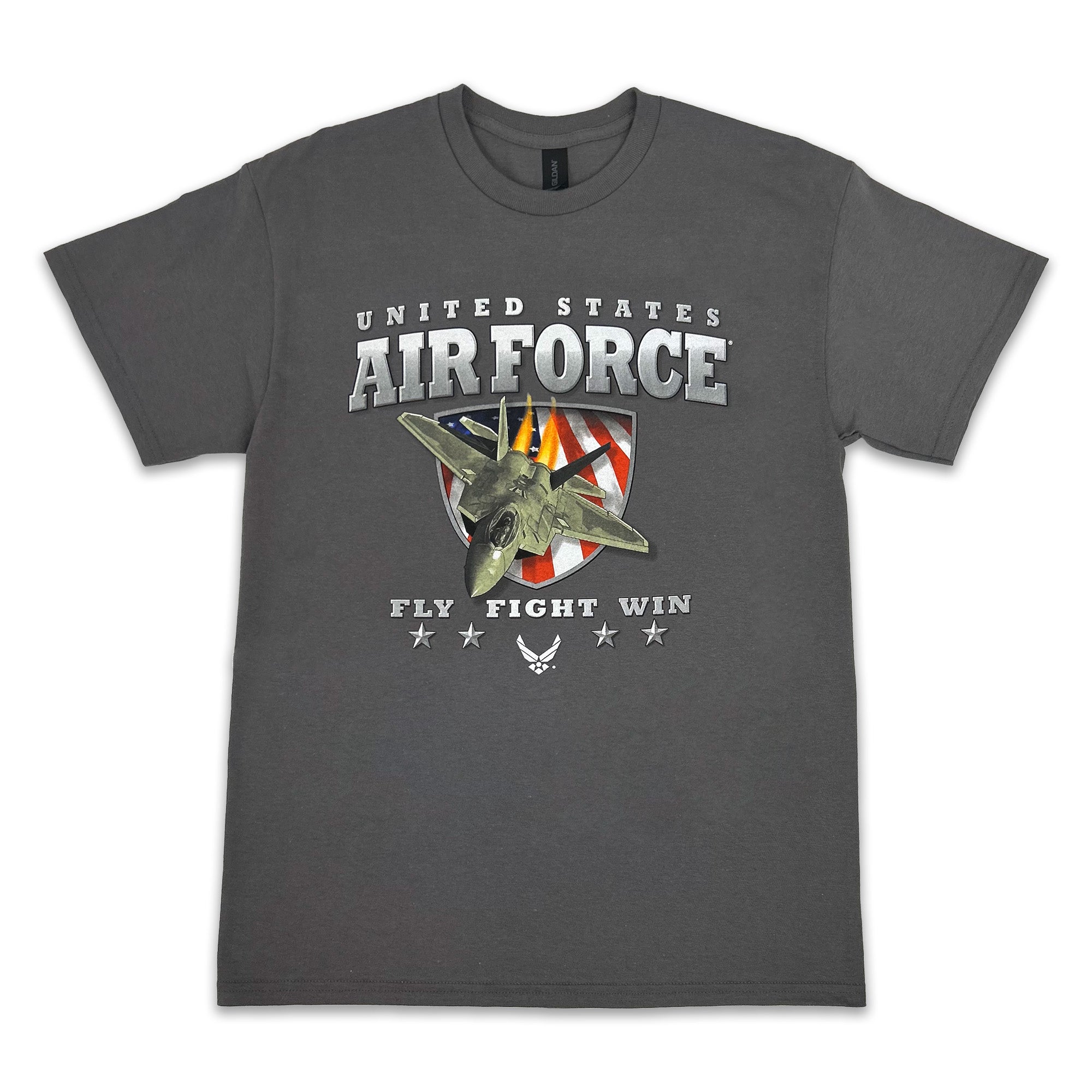 United States Air Force Rush T-Shirt (Charcoal)