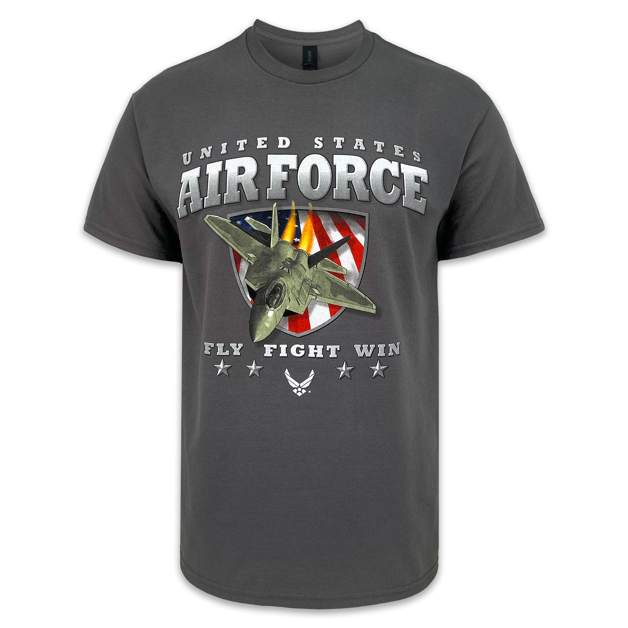 United States Air Force Rush T-Shirt (Charcoal)