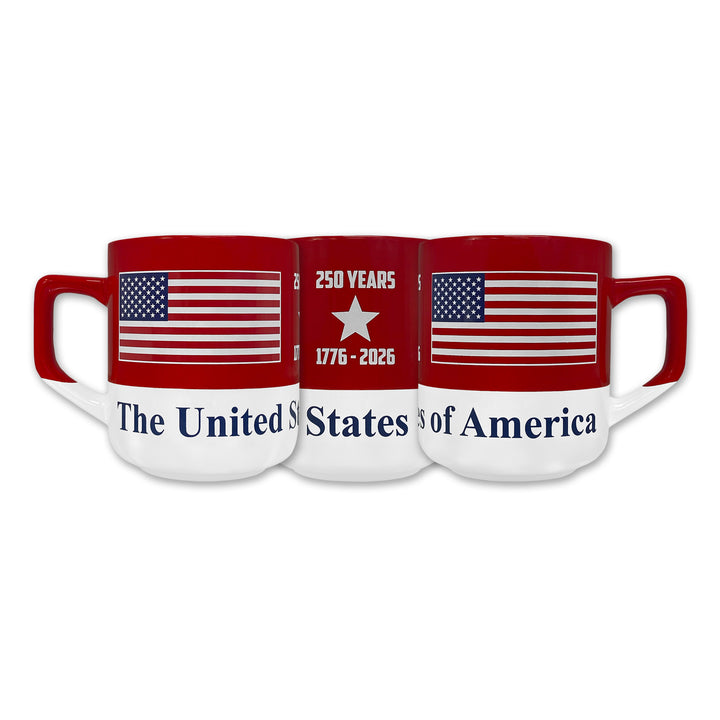 The United States of America 250 Years 20oz Ceramic Mug