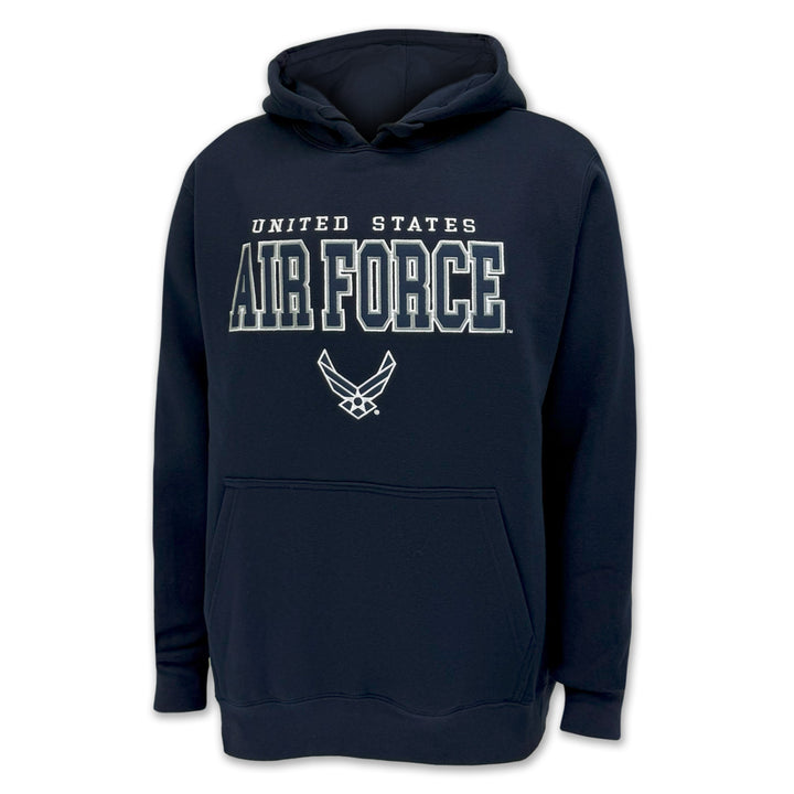 United States Air Force Tackle Twill Embroidered Hood (Navy)