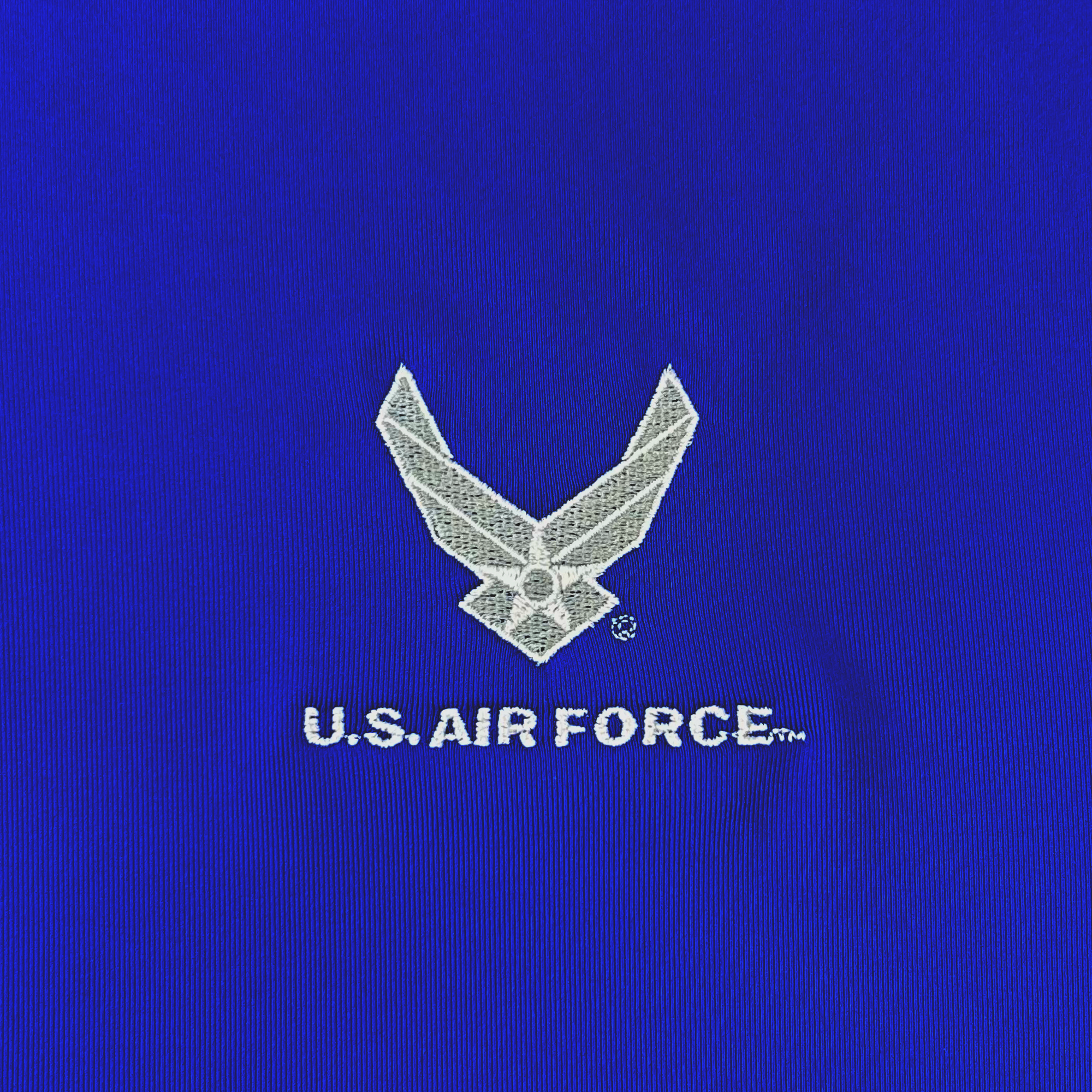 Air Force Wings Under Armour Performance Polo (Royal)