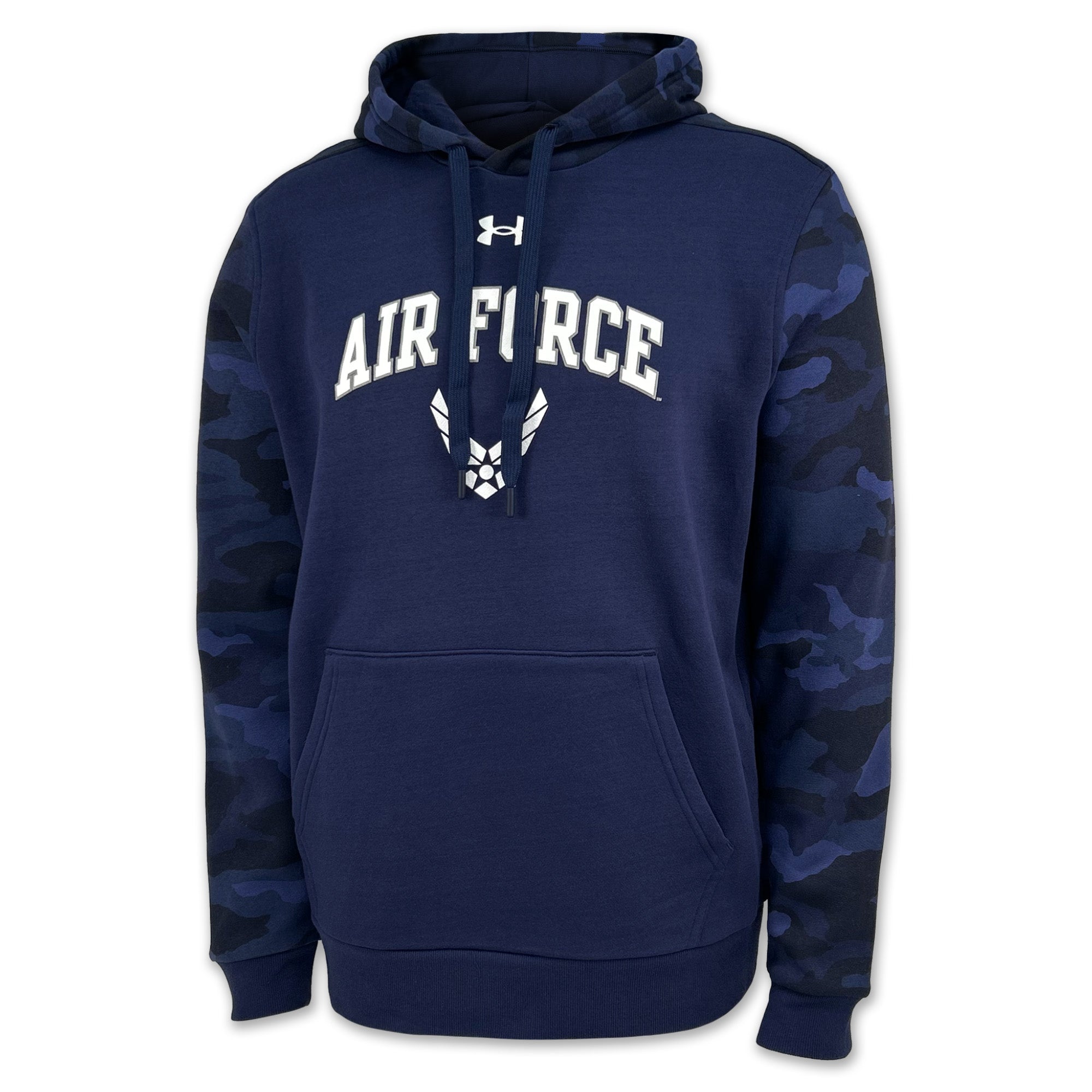 Air Force Under Armour Camo Hood (Navy) - Main Image
