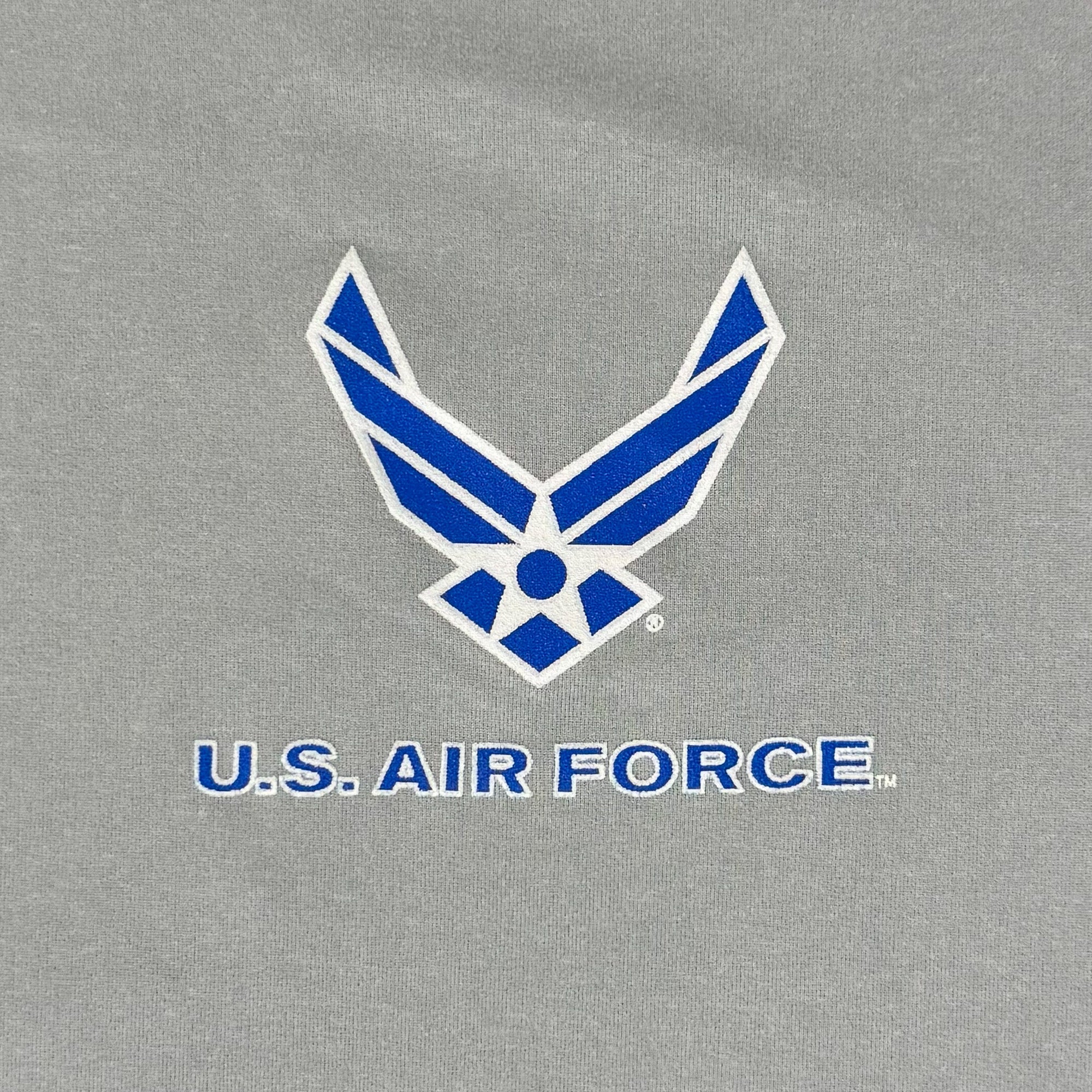 United States Air Force Wings Under Armour Tech T-Shirt (Grey)