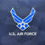 Air Force Wings Under Armour Gameday Lightweight 1/4 Zip (Navy)