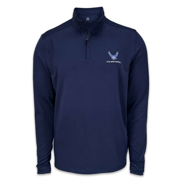 Air Force Wings Under Armour Lightweight 1/4 Zip (Navy)