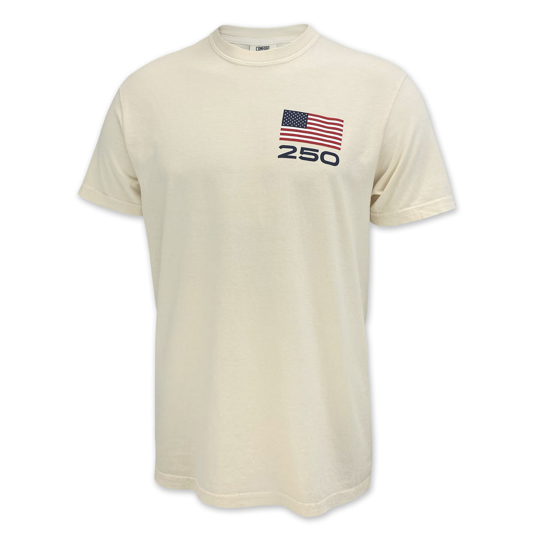 USA 250 Block T-Shirt (Ivory)
