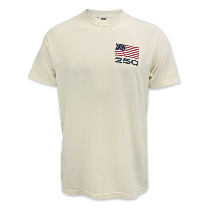 USA 250 Block T-Shirt (Ivory)