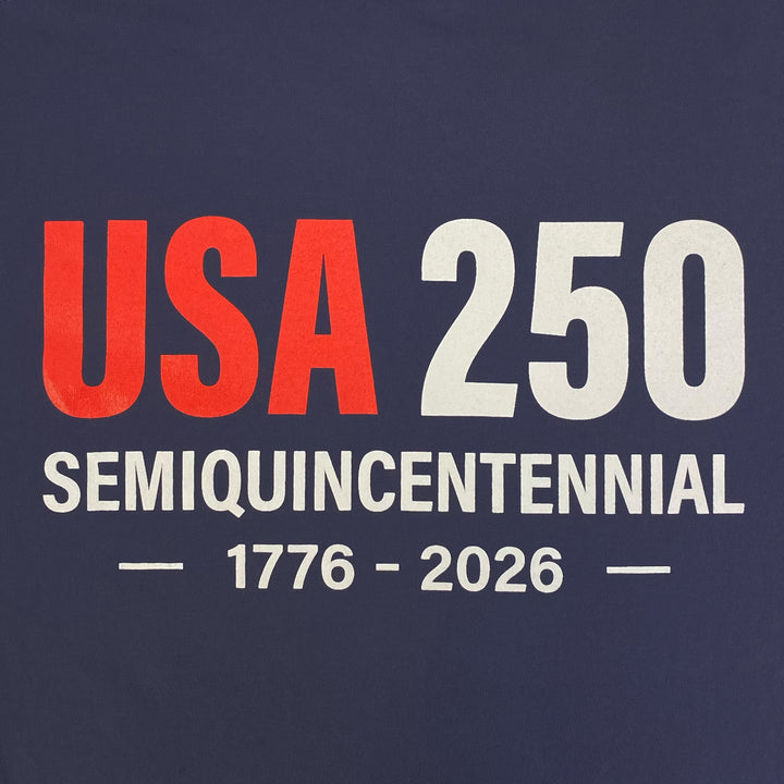 USA 250 Block T-Shirt (Navy)