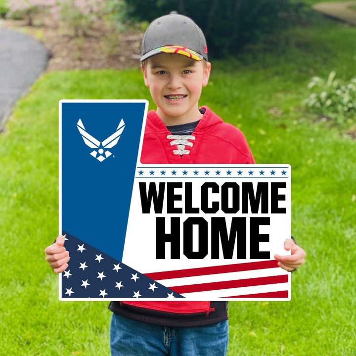 Air Force Welcome Home Lawn Sign*
