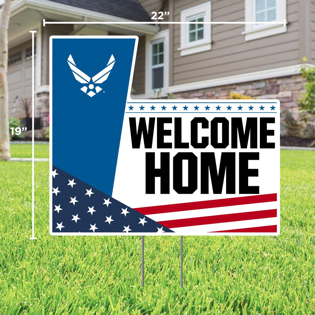 Air Force Welcome Home Lawn Sign*