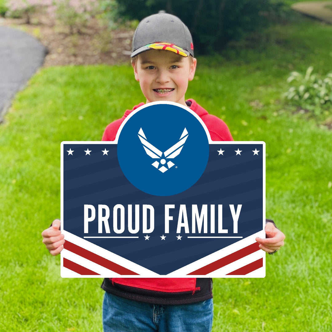 Air Force Proud Family Lawn Sign*
