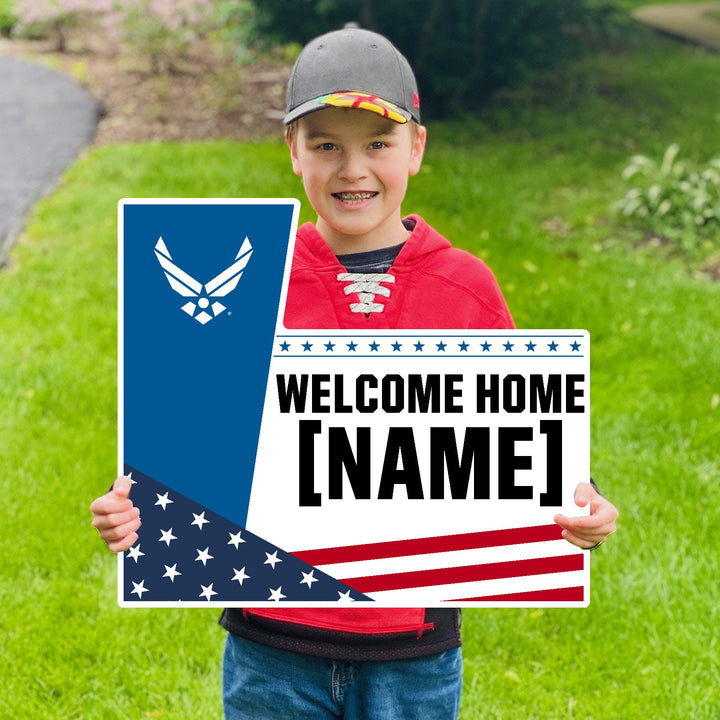 Air Force Welcome Home Custom Lawn Sign*