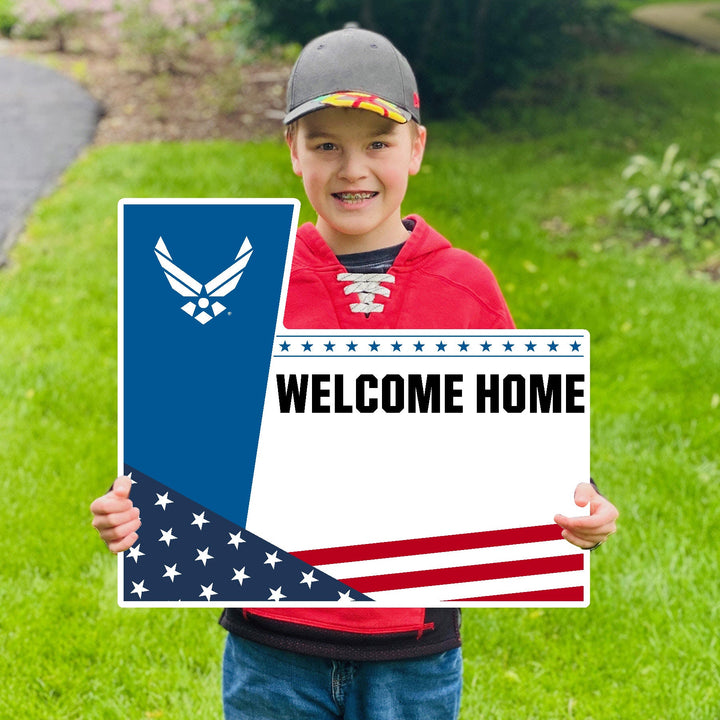 Air Force Welcome Home Custom Lawn Sign*
