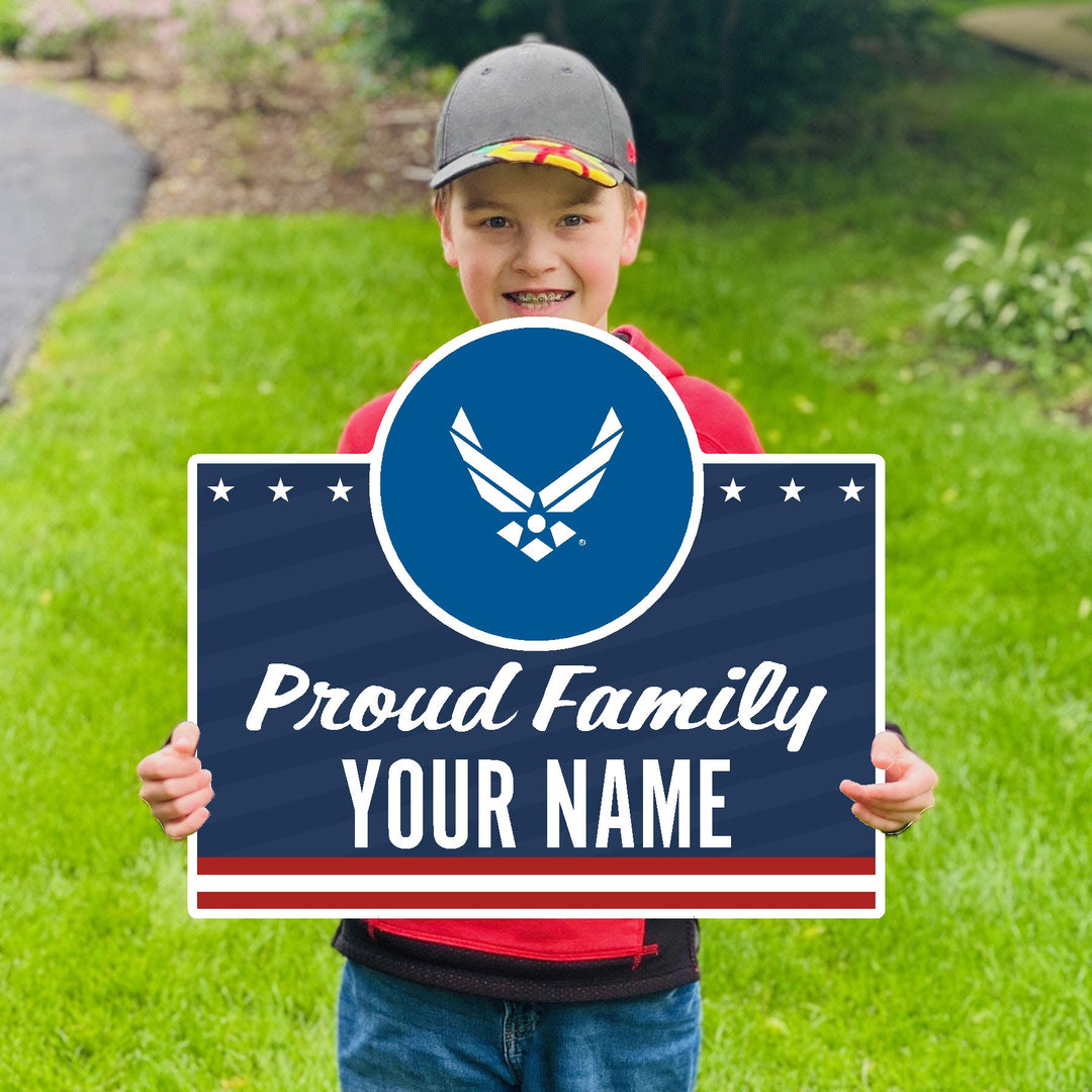 Air Force Proud Family Custom Lawn Sign*