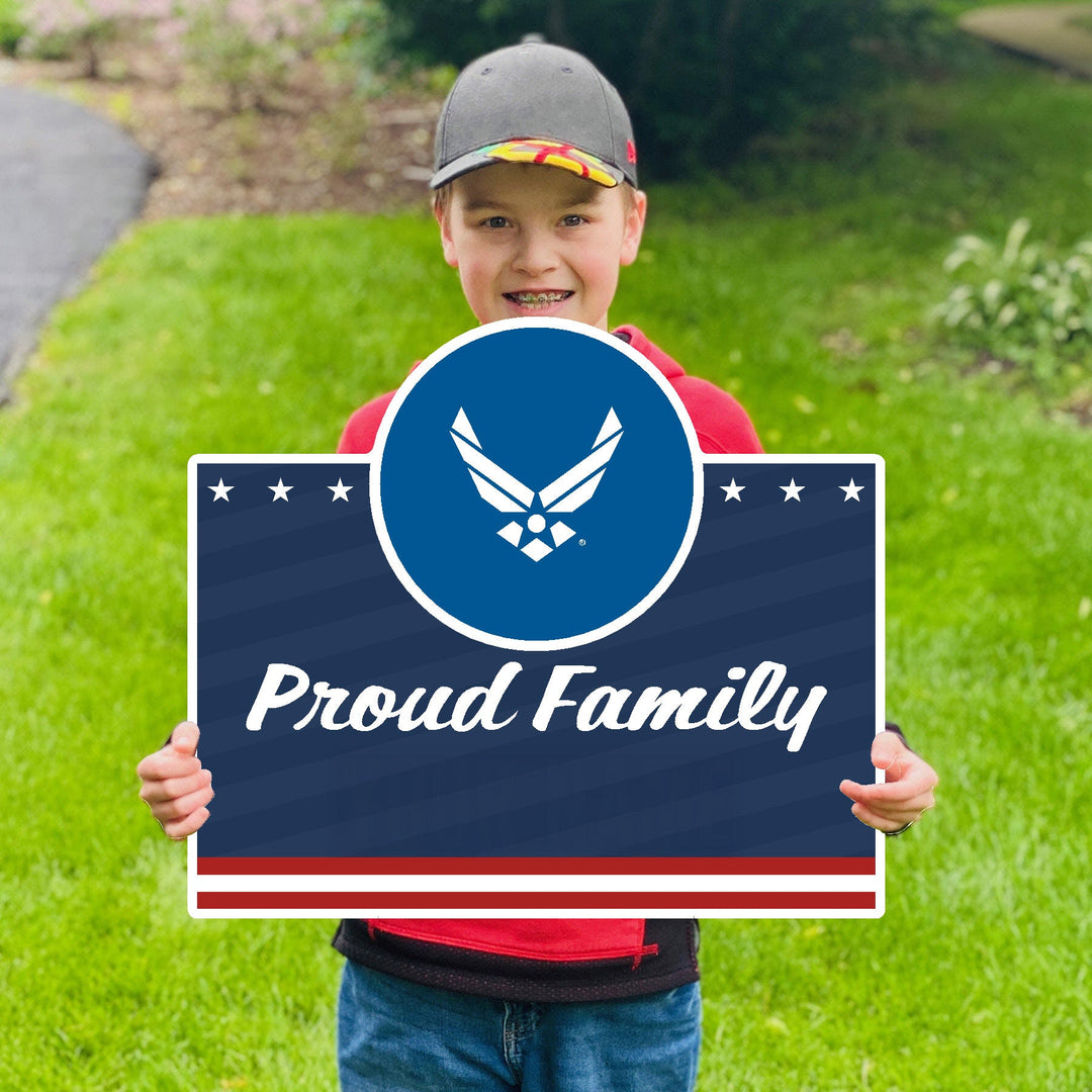Air Force Proud Family Custom Lawn Sign*