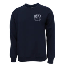 Load image into Gallery viewer, Air Force Retired Left Chest Crewneck