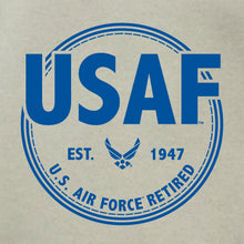 Load image into Gallery viewer, Air Force Retired Left Chest Hood