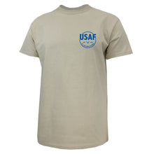 Load image into Gallery viewer, Air Force Retired Left Chest T-Shirt