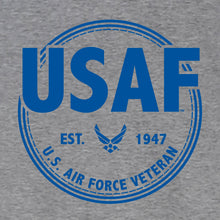Load image into Gallery viewer, Air Force Veteran Left Chest Crewneck