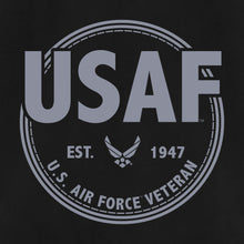 Load image into Gallery viewer, Air Force Veteran Left Chest Full Zip