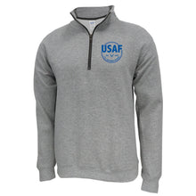 Load image into Gallery viewer, Air Force Veteran Left Chest 1/4 Zip