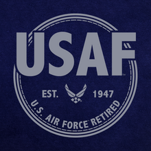 Load image into Gallery viewer, Air Force Retired Left Chest 1/4 Zip