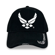 Load image into Gallery viewer, U.S. Air Force 3D Hat Black