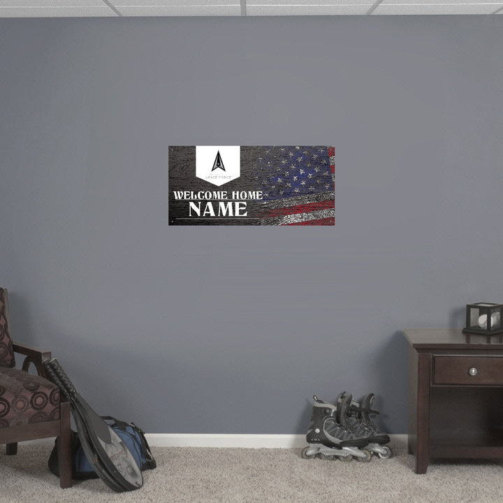 Space Force Welcome Home Custom Sign *