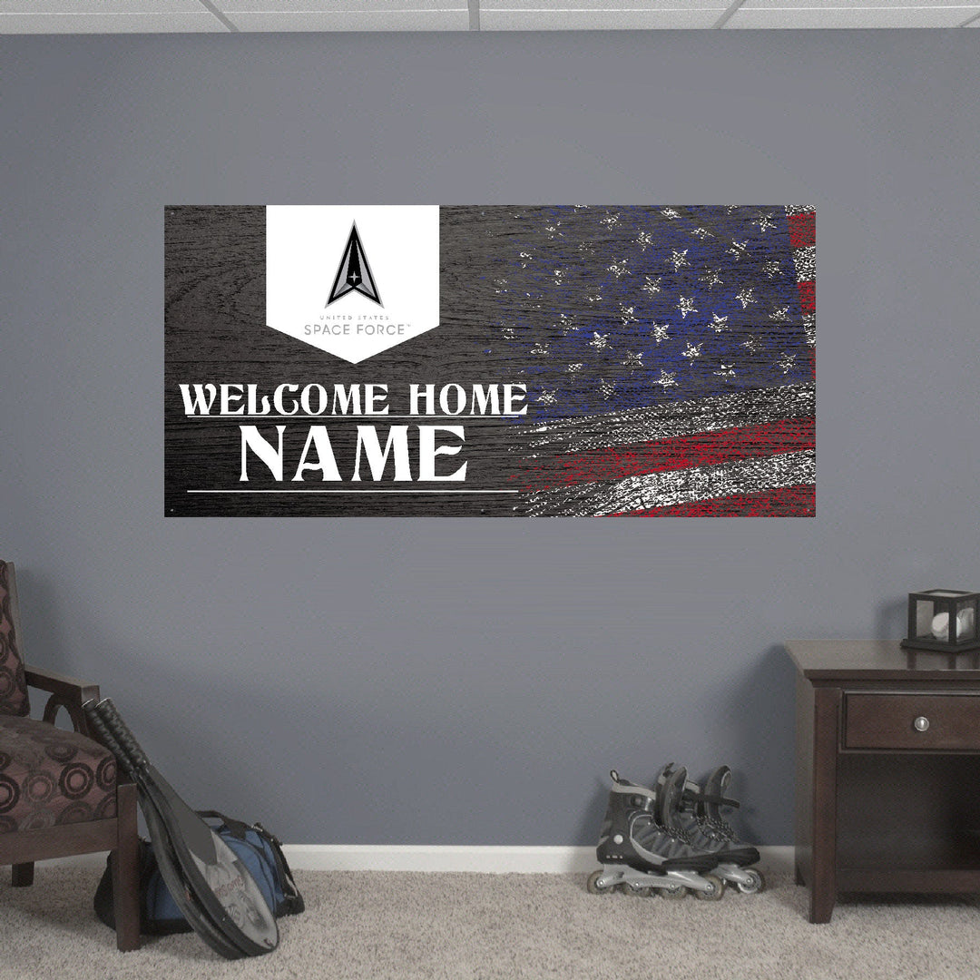Space Force Welcome Home Custom Sign *