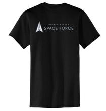 Load image into Gallery viewer, Space Force 2 Sided Pocket T-Shirt (Black)