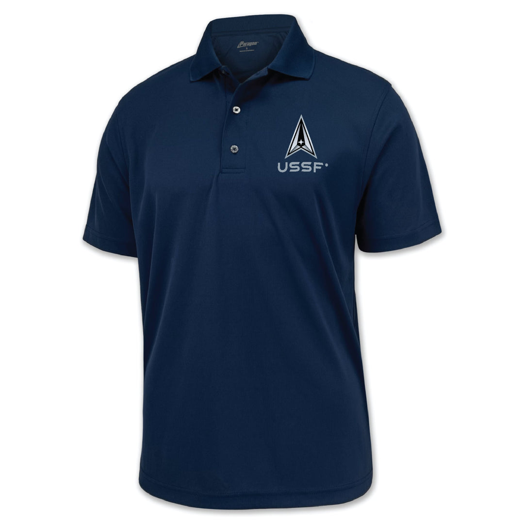Pick Your Design Space Force Performance Polo (Navy)