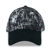 Load image into Gallery viewer, USSF Logo Galaxy Star Hat (Black)