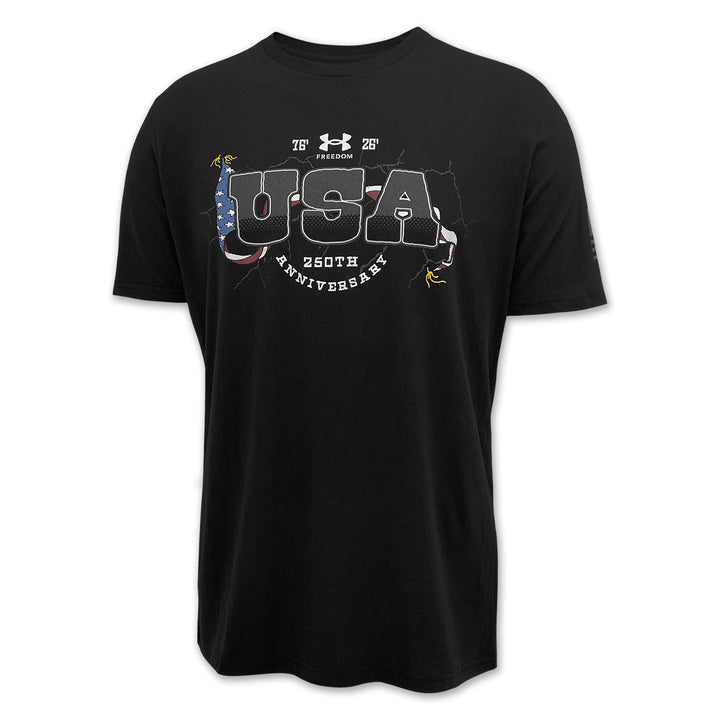Under Armour Freedom 1776 T-Shirt (Black)