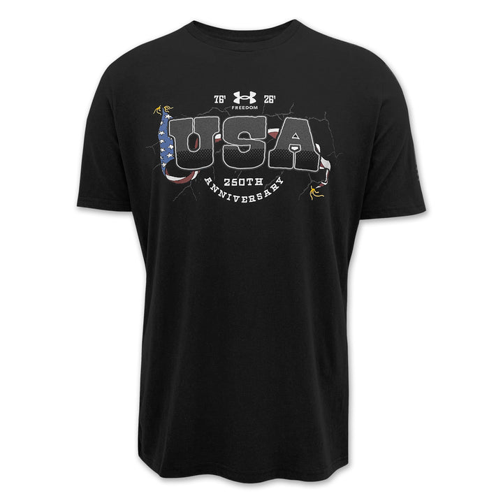 Under Armour Freedom 1776 T-Shirt (Black)