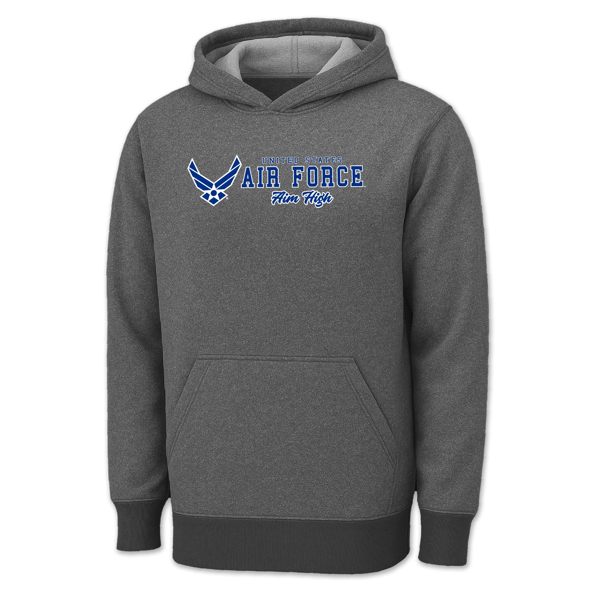 United States Air Force Aim High Performance Hood (Grey)