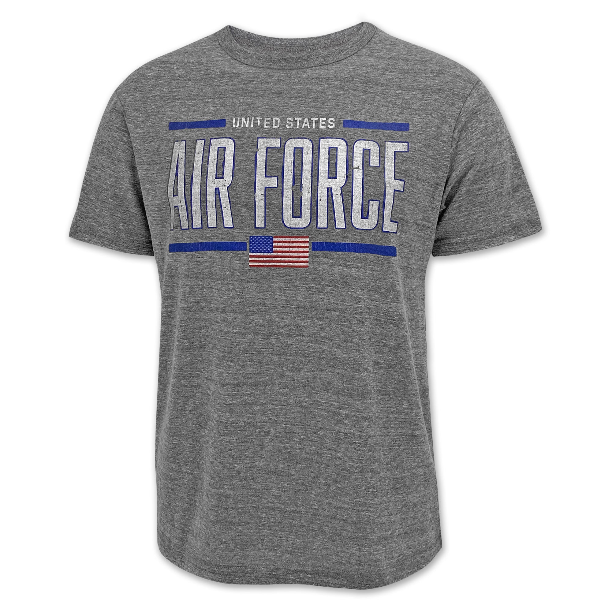United States Air Force Flag Vintage T-Shirt (Grey) – Air Force Gear