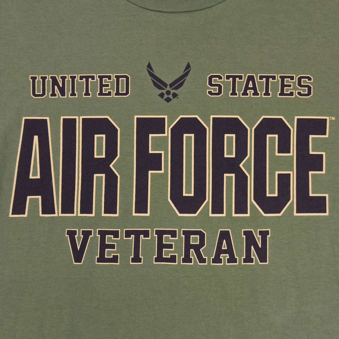 United States Air Force Veteran T-Shirt (Military Green)