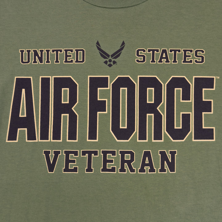 United States Air Force Veteran T-Shirt (Military Green)