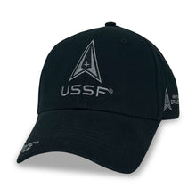 Load image into Gallery viewer, United States Space Force Hat (Black)
