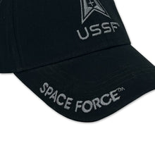 Load image into Gallery viewer, United States Space Force Hat (Black)