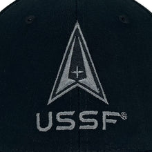 Load image into Gallery viewer, United States Space Force Hat (Black)