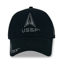 Load image into Gallery viewer, United States Space Force Hat (Black)
