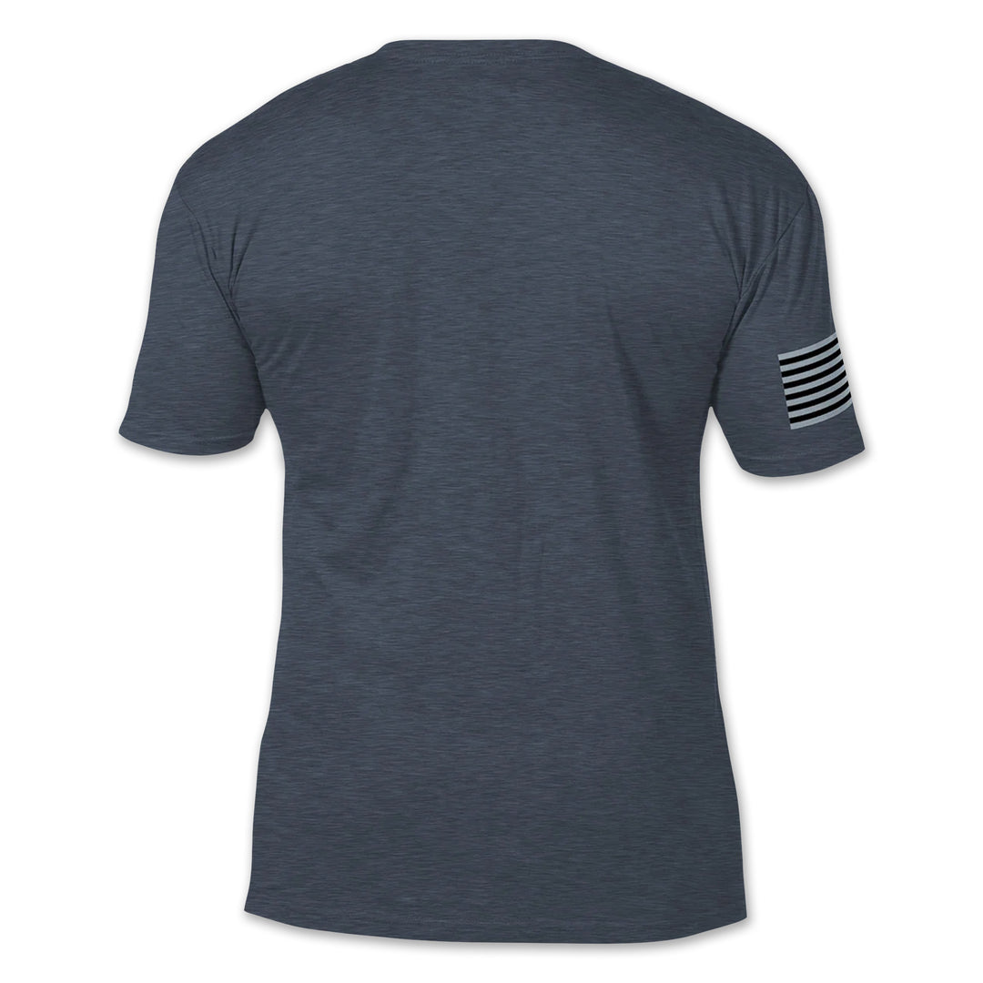 United States Space Force Logo T-Shirt (Heather Navy)