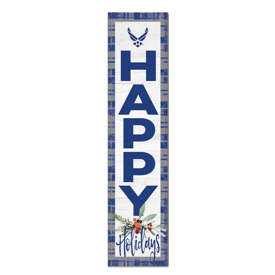 Air Force Happy Holidays Sign (11x46)*