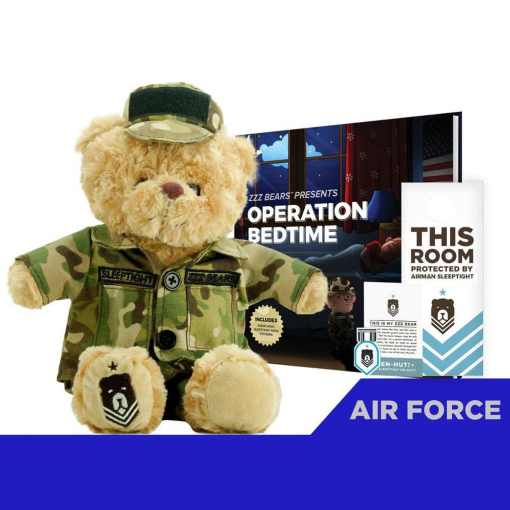 Airman Sleeptight Bear & Storybook