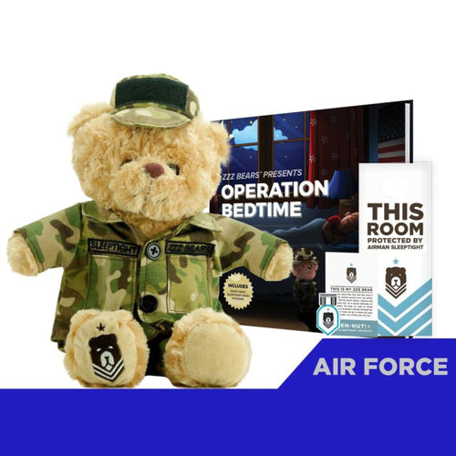 Airman Sleeptight Bear & Storybook