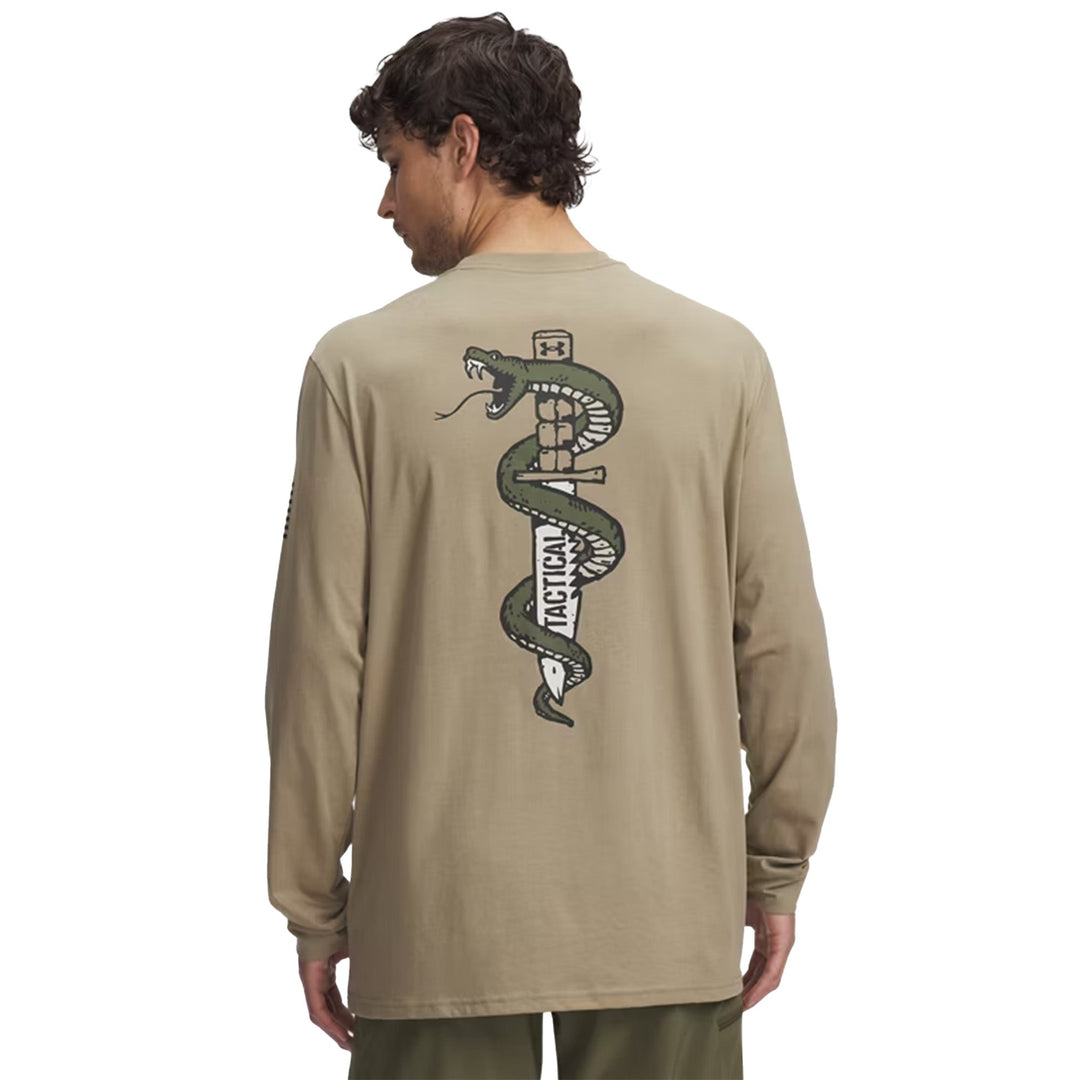 Under Armour Freedom Tac Division Long Sleeve T-Shirt (Tan)